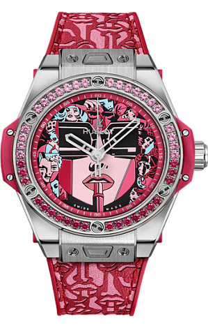 Hublot Big Bang Marc Ferrero Steel Red 39 mm 465.SX.1130.VR.1213.LIP19 replica watch